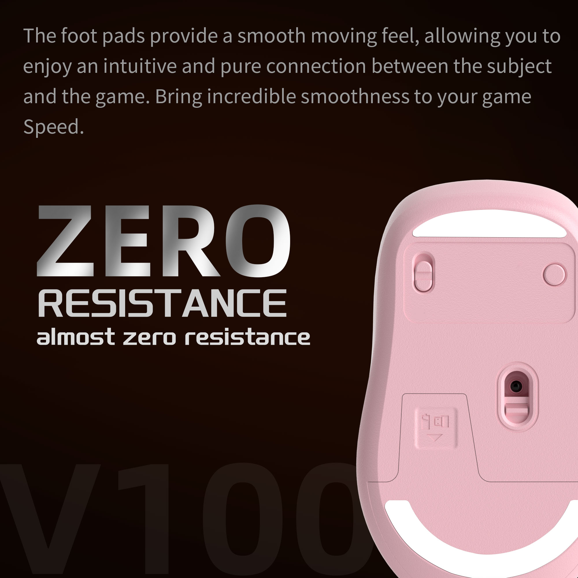 ماوس لاسلكي من MageGee بتردد 2 - مراجعة Pc Gaming Pink وسعره