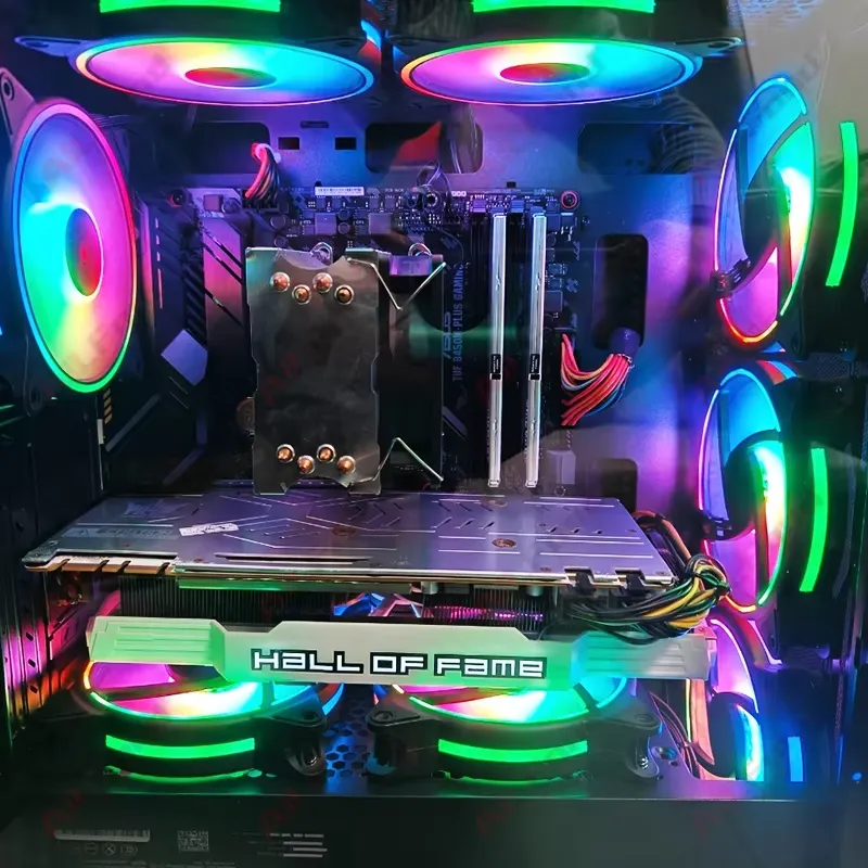 كمبيوتر ألعاب كامل رخيص الثمن  - مراجعة Pc Gaming Fullset وسعره