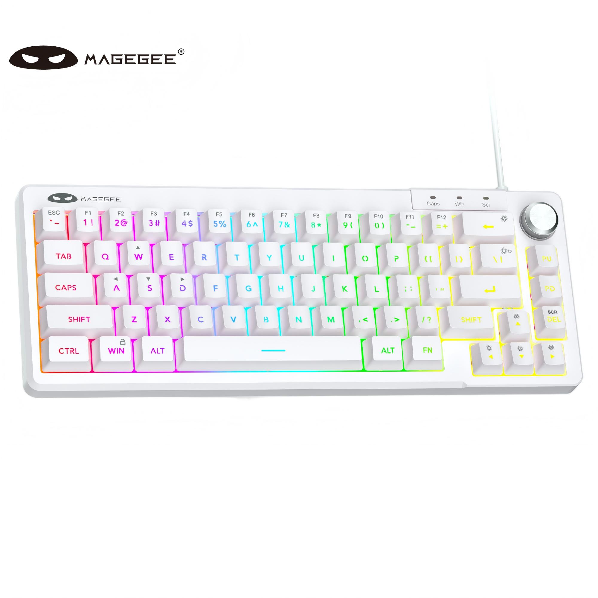 لوحة مفاتيح MageGee TS68 Mini  - مراجعة Pc Gaming Pink وسعره