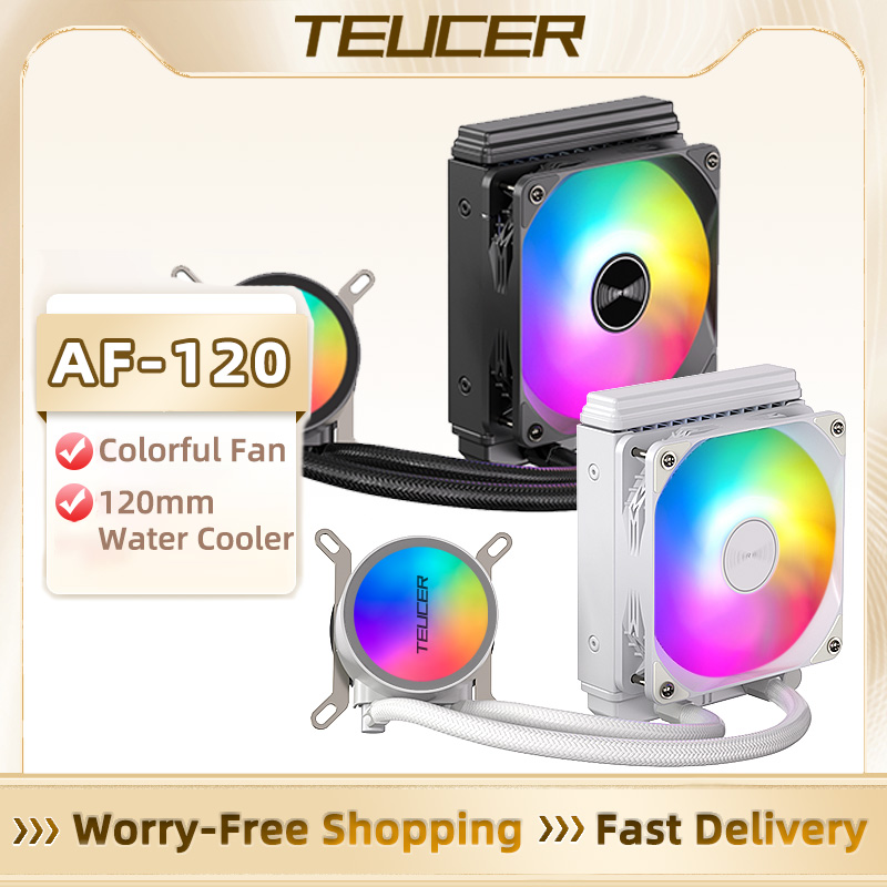 TEUCER AF-120 مبرد مياه 12 سنت - مراجعة Pc Water Cooling وسعره